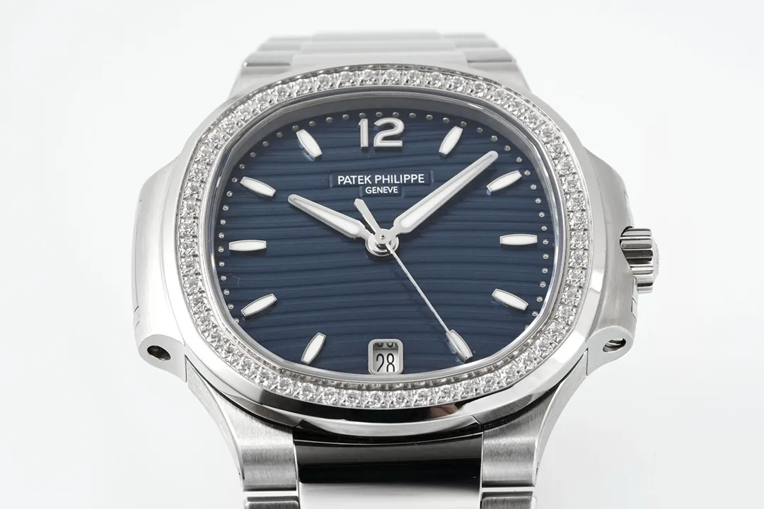 Patek Philippe Blue Nautilus Ladies Watch - view 4