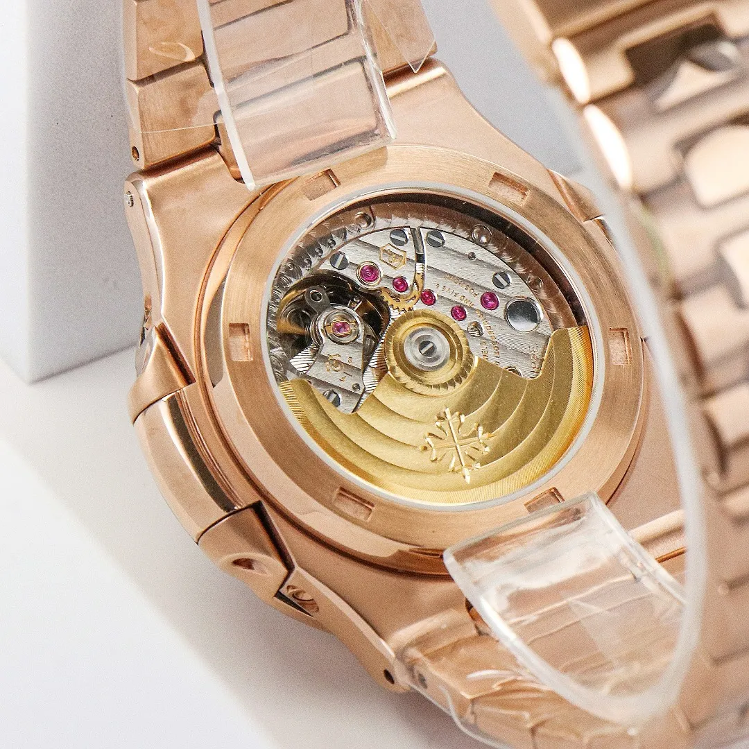 Patek Philippe Rose Gold Nautilus Watch - view 9