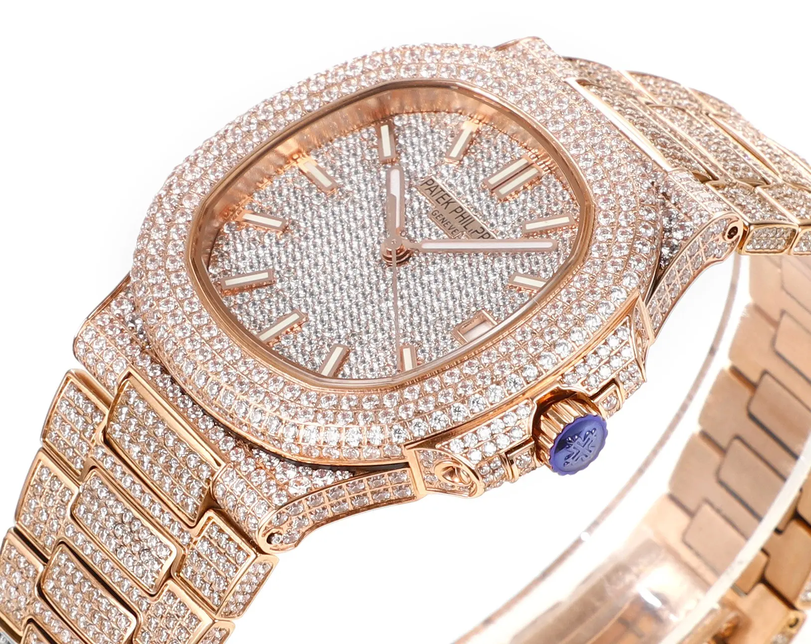 Patek Philippe Nautilus Rose Gold Watch - view 4