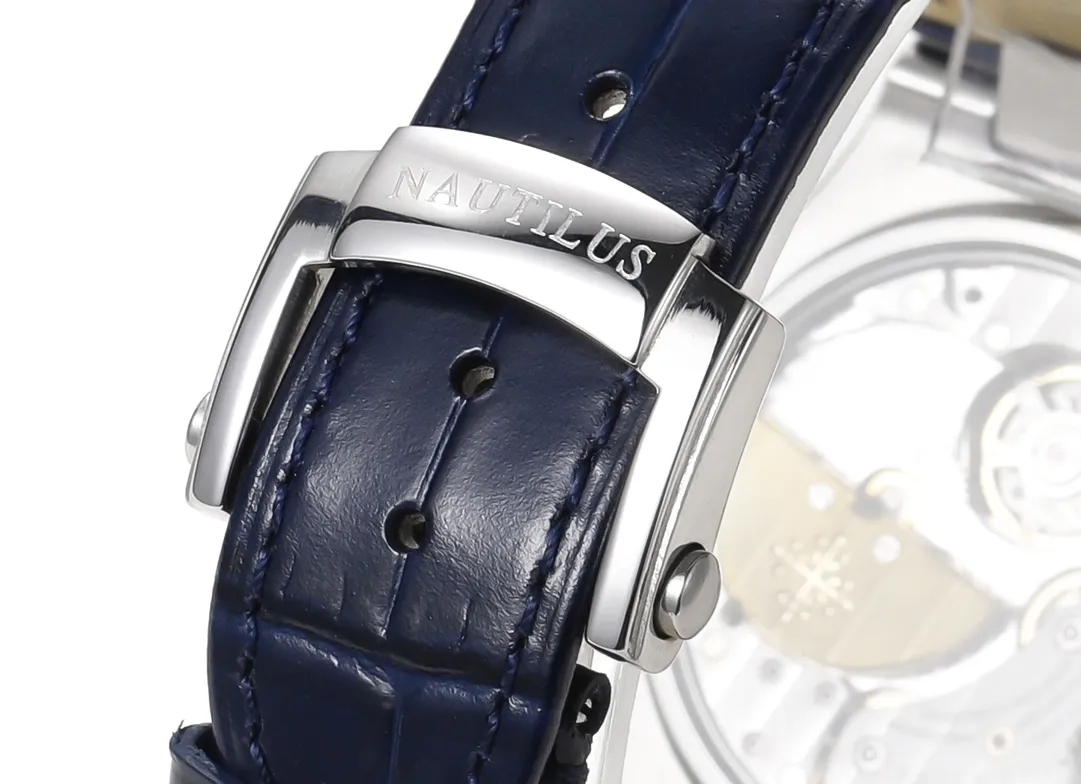 TW Patek Philippe Nautilus Blue Strap Watch - view 10
