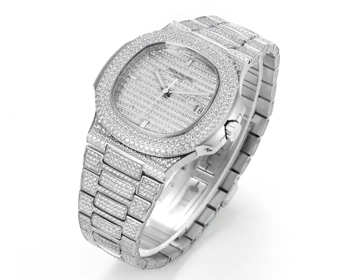 Patek Philippe Nautilus Full Star Watch, Platinum - view 3
