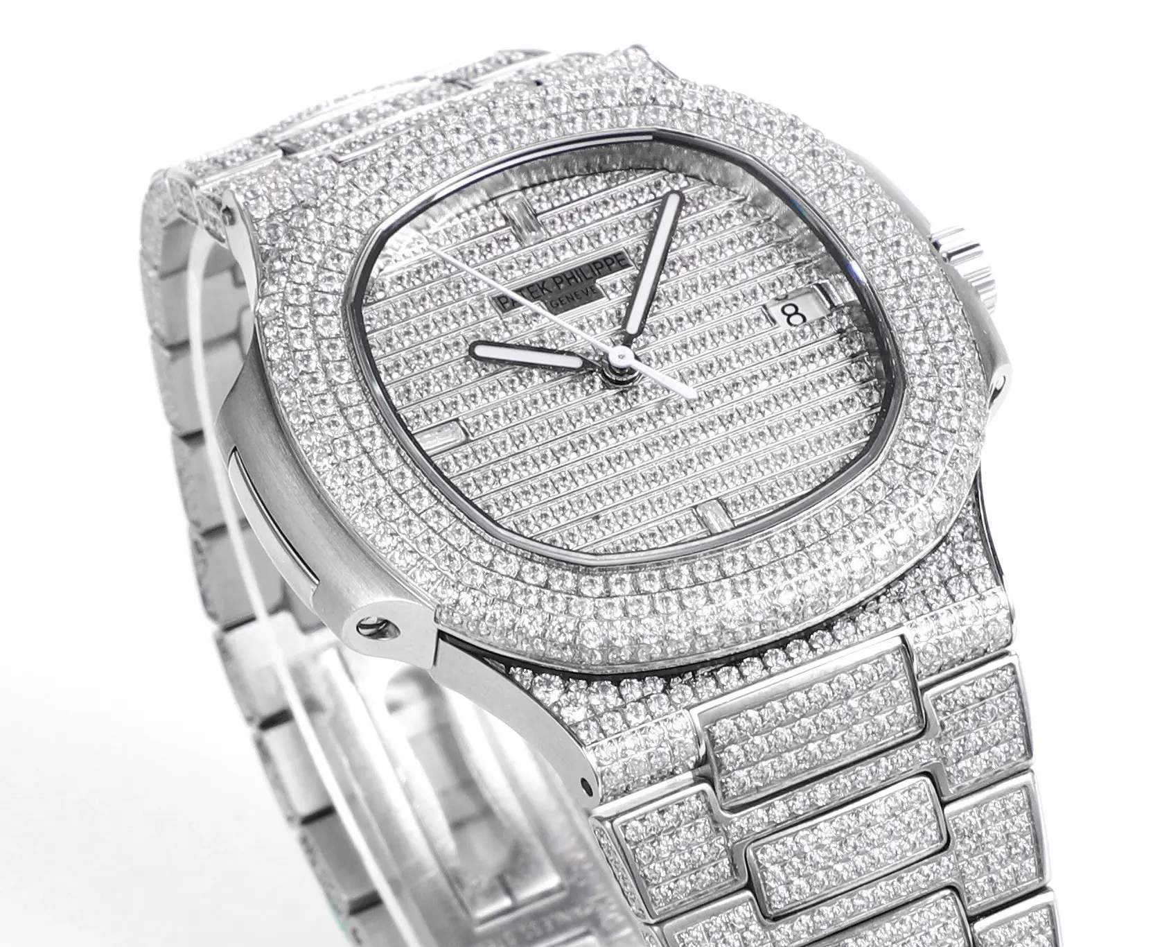 Patek Philippe Nautilus Full Star Watch, Platinum - view 5