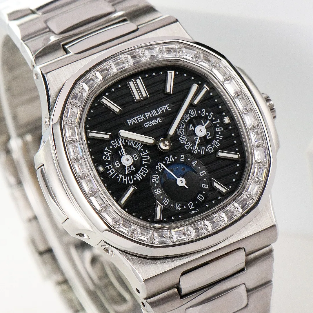 Patek Philippe Nautilus Black Perpetual Calendar - view 6