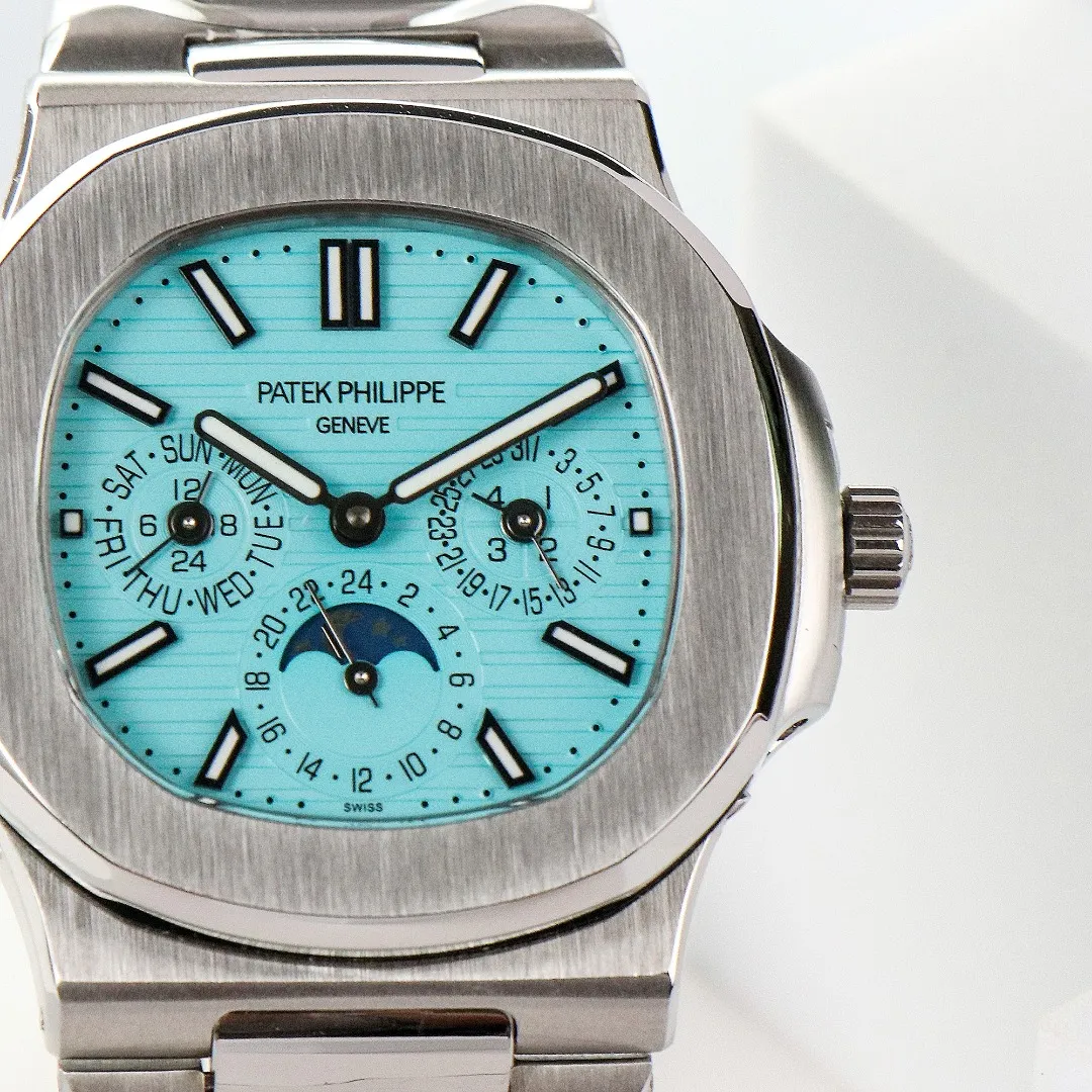 Patek Philippe Blue Nautilus Watch 5740/1G - view 4