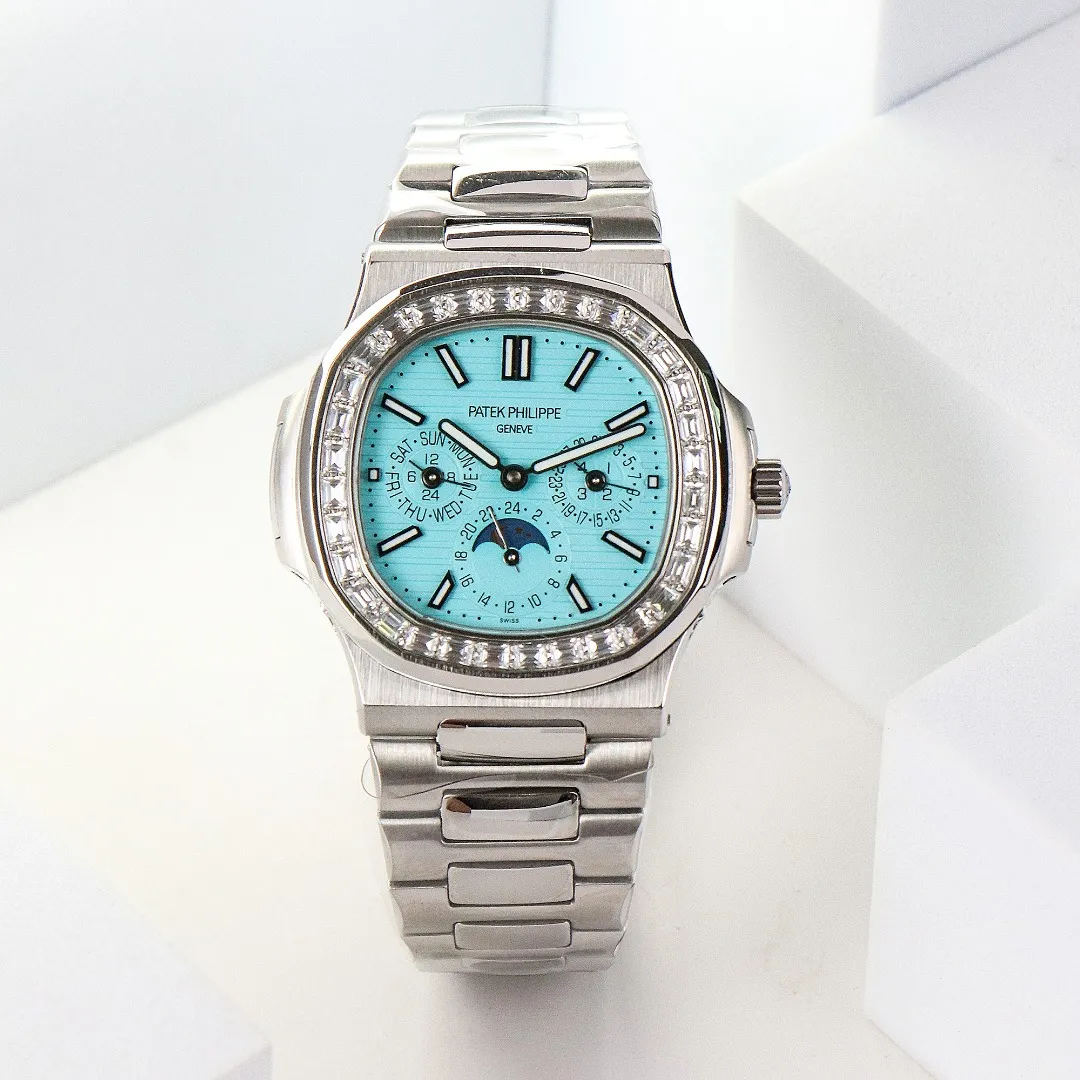 Patek Philippe Blue Nautilus Watch 5740/1G - view 5