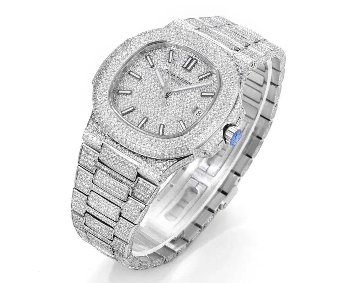 Patek Philippe Nautilus Full Star Platinum Watch - view 3