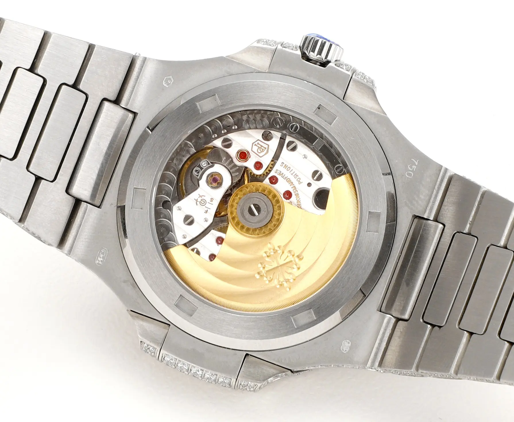 Patek Philippe Nautilus Full Star Platinum Watch - view 9