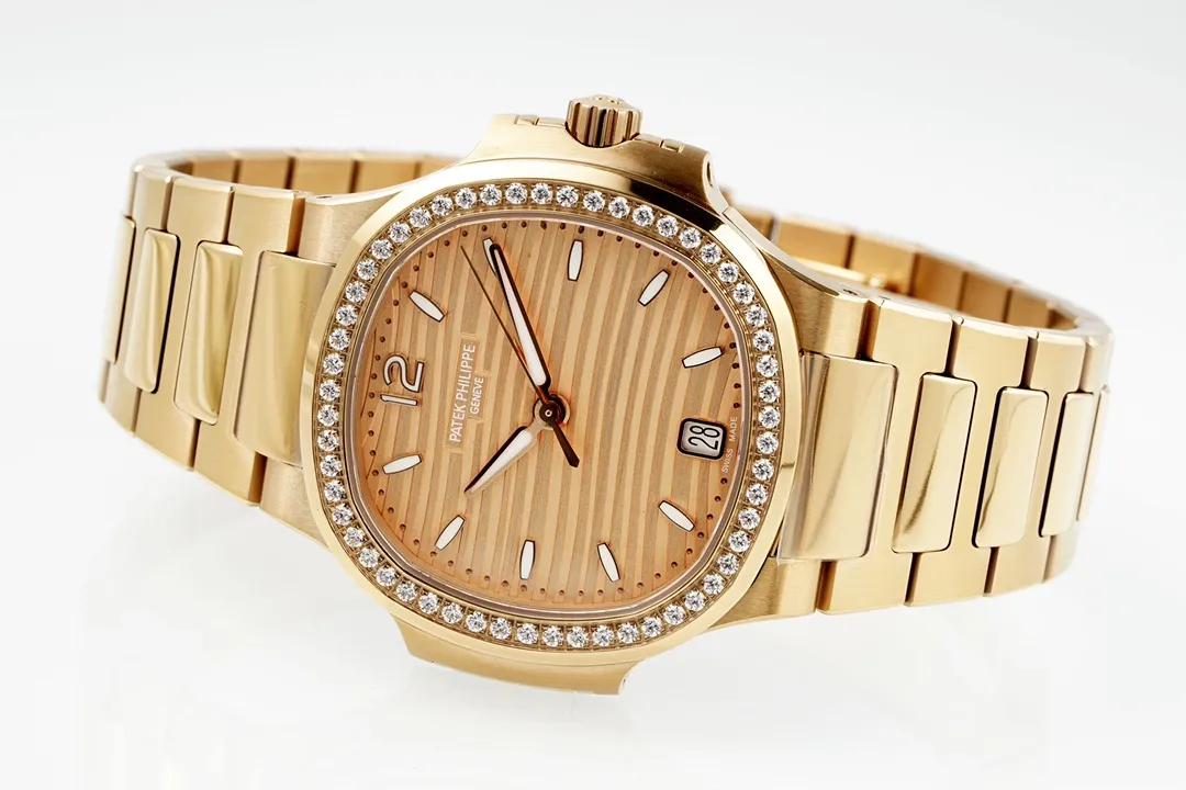 Patek Philippe Rose Gold Nautilus Watch - view 7