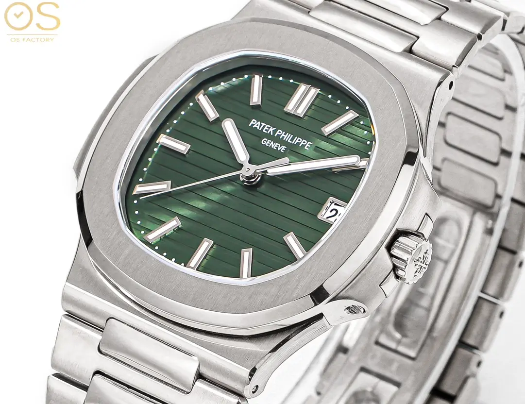 OSFactory Nautilus Green Dial Steel Watch - view 4