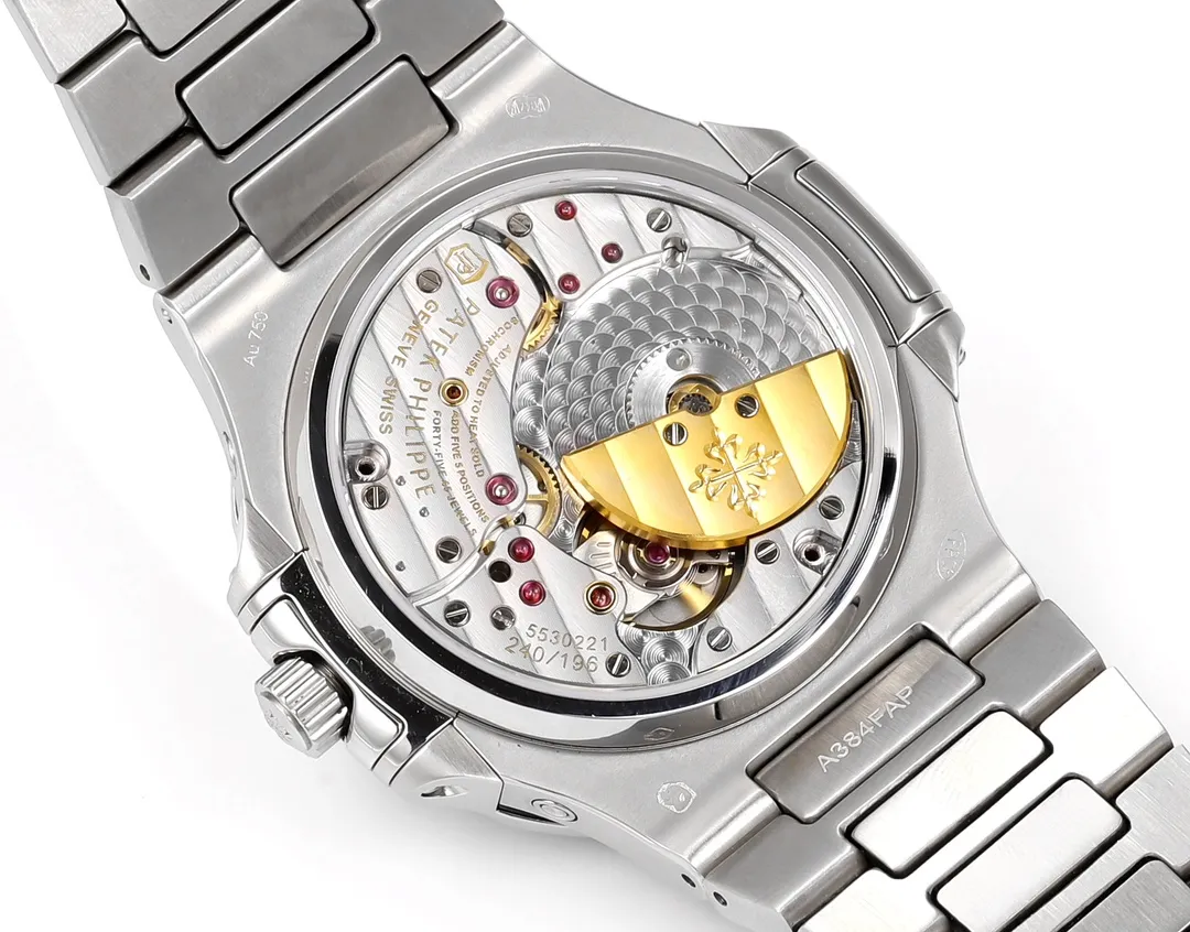 Patek Philippe Silver Nautilus Watch - view 10