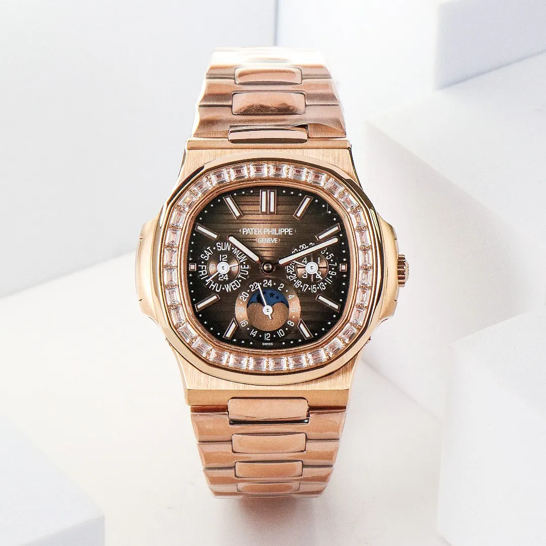 Patek Philippe Rose Gold Nautilus Watch - view 5