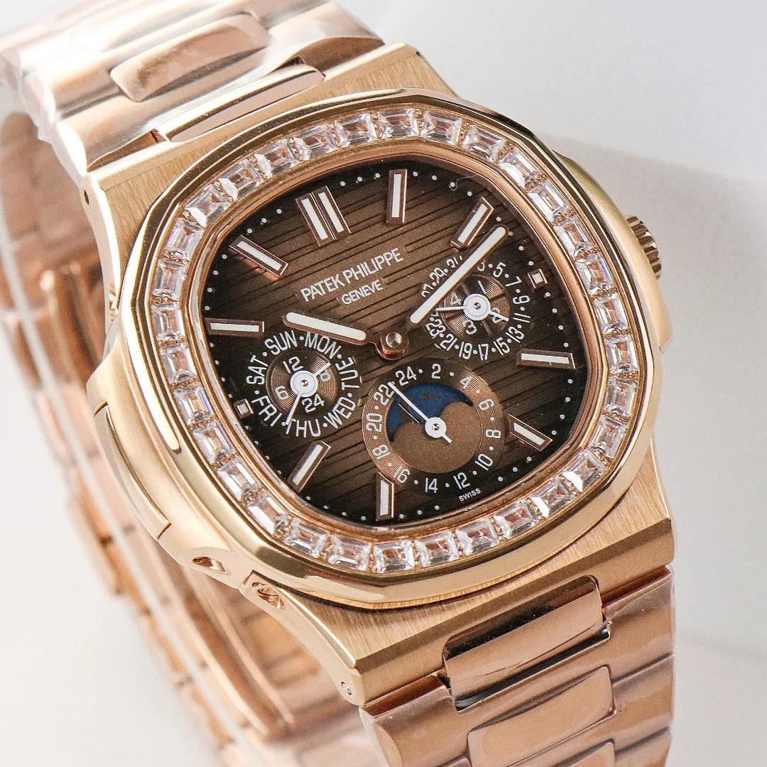 Patek Philippe Rose Gold Nautilus Watch - view 6