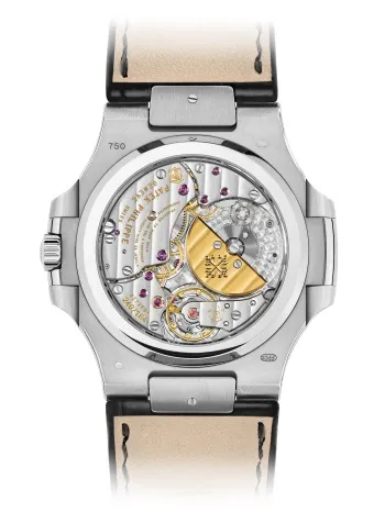 Patek Philippe Nautilus Moon Phase White Gold Watch 5712G-001 - view 3