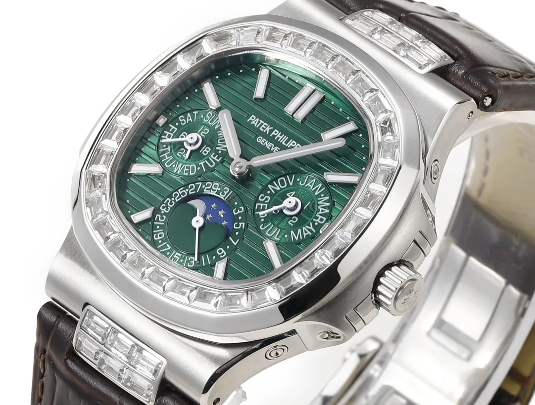 Patek Philippe Green Nautilus Watch - view 5