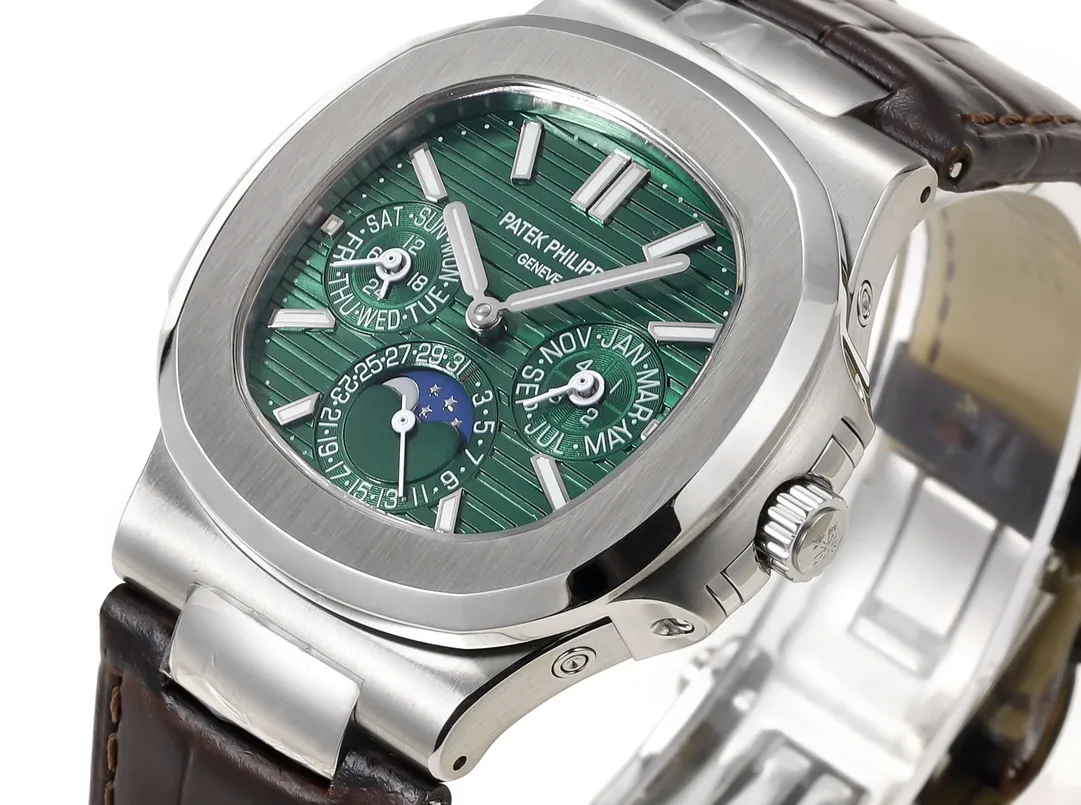 Patek Philippe Green Nautilus Watch - view 5