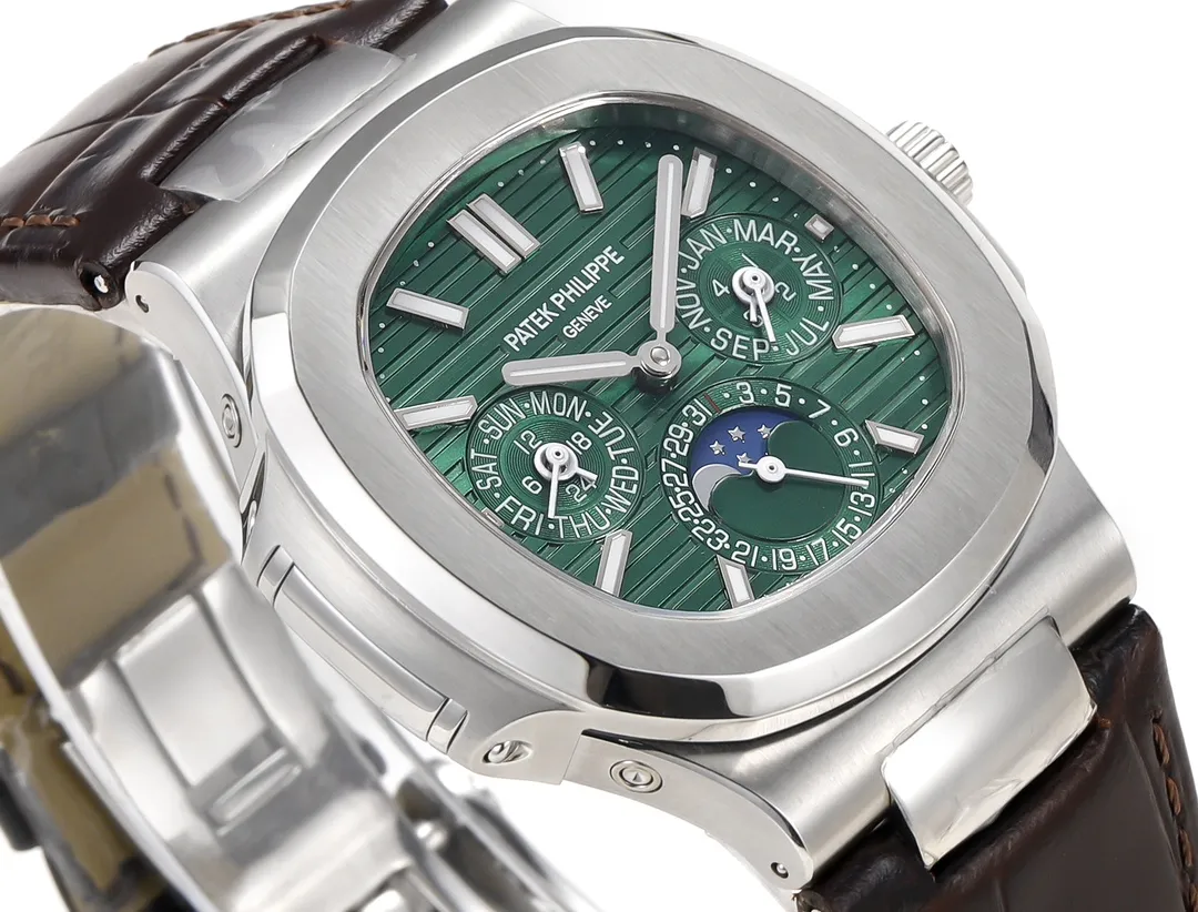 Patek Philippe Green Nautilus Watch - view 6