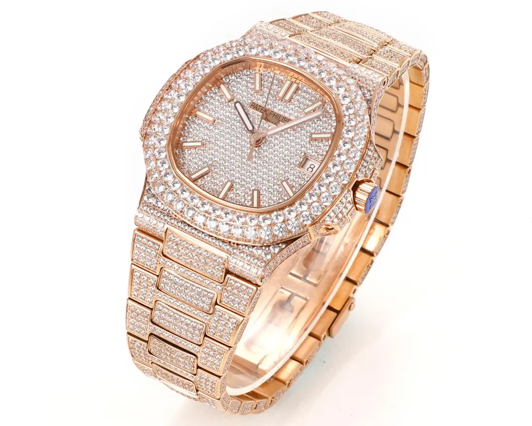 Patek Philippe Nautilus Rose Gold Watch - view 3