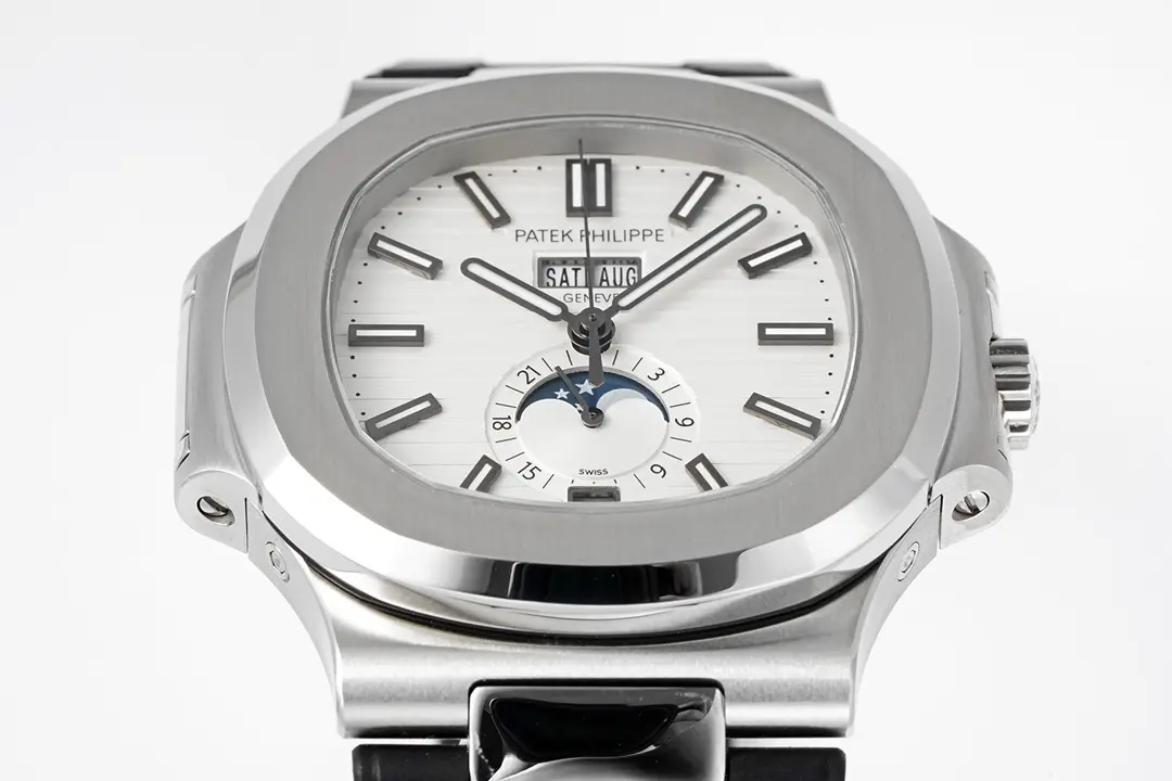 Patek Philippe Blue Nautilus Rubber Watch - view 4