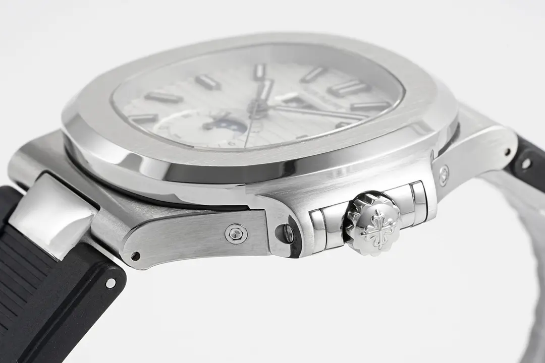 Patek Philippe Blue Nautilus Rubber Watch - view 6