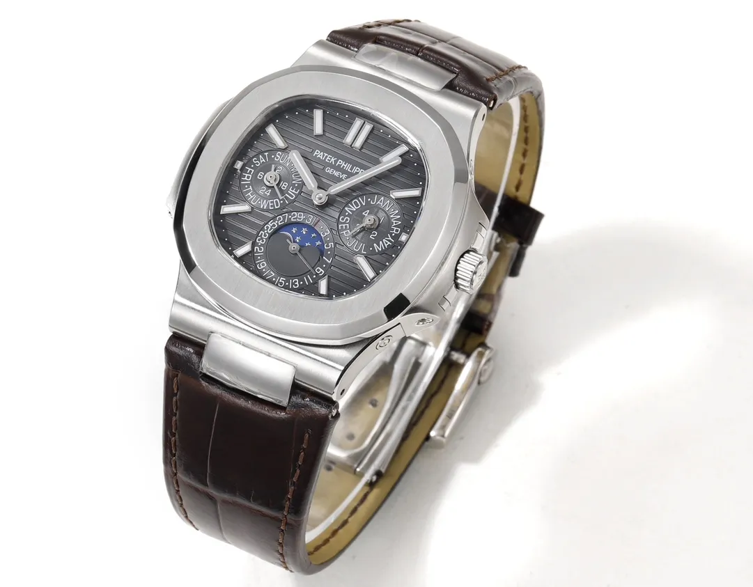 Patek Philippe Nautilus Grey Perpetual Watch - view 4