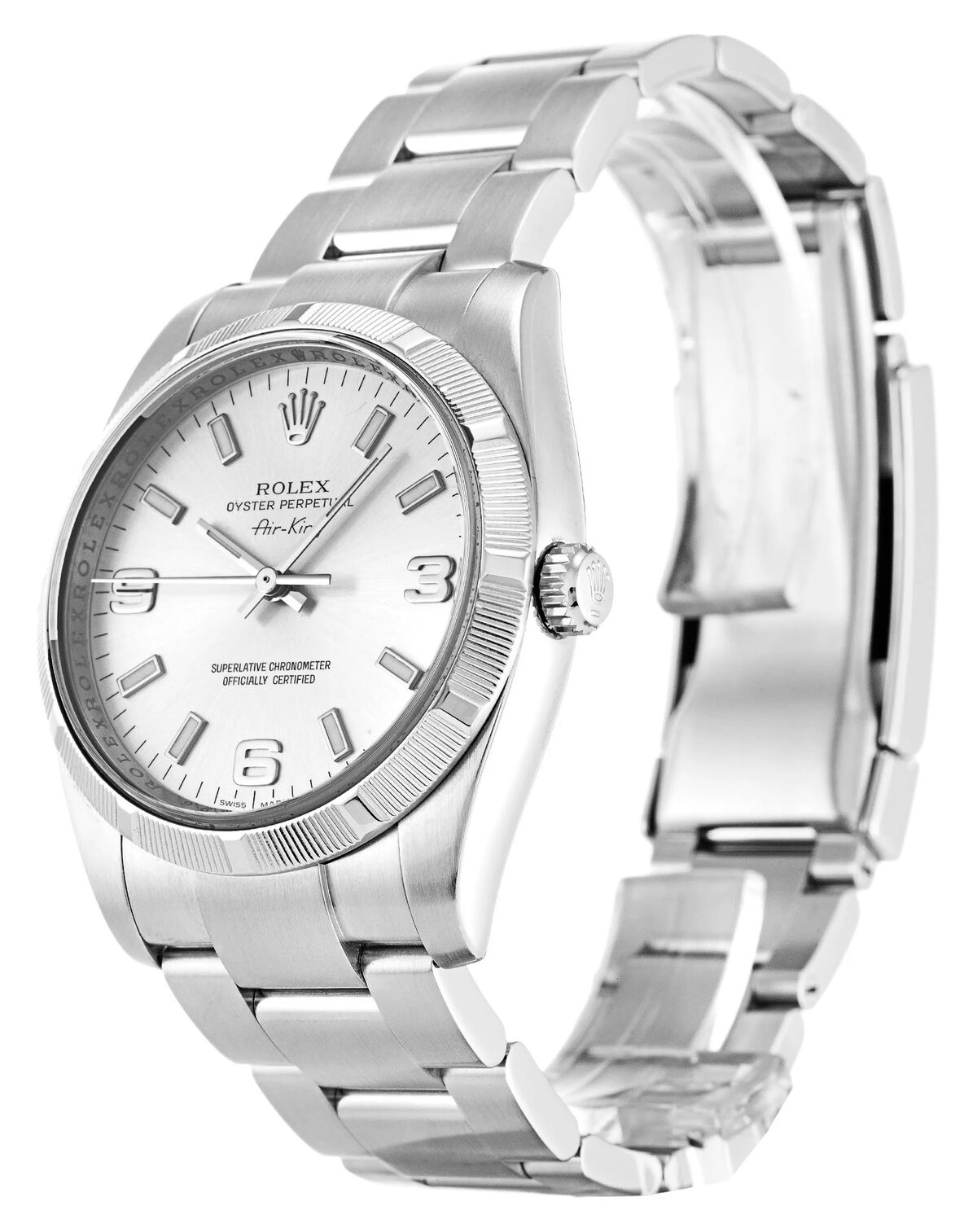 Rolex Air-King 34mm Silver Dial 114210 - view 3