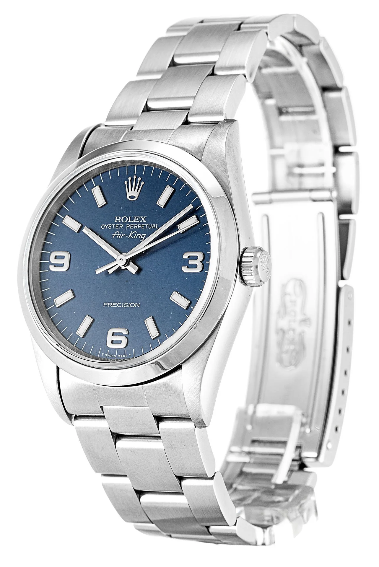 Rolex Air-King 34mm Blue Dial 14000 - view 3