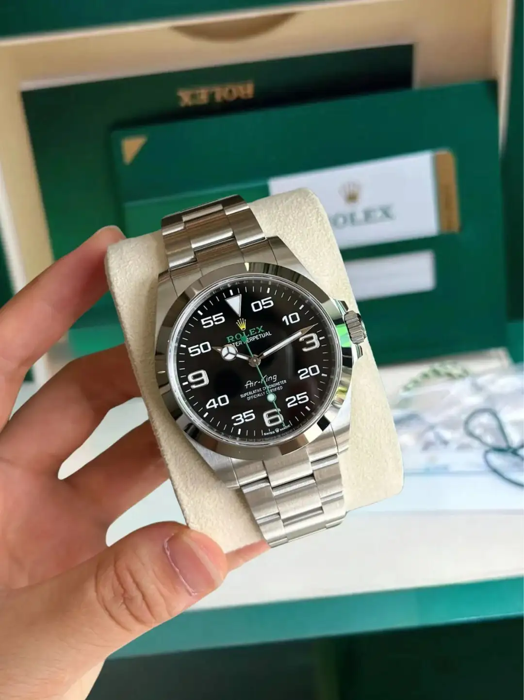 Rolex Air-King Oyster 40 mm Oystersteel 126900 - view 4