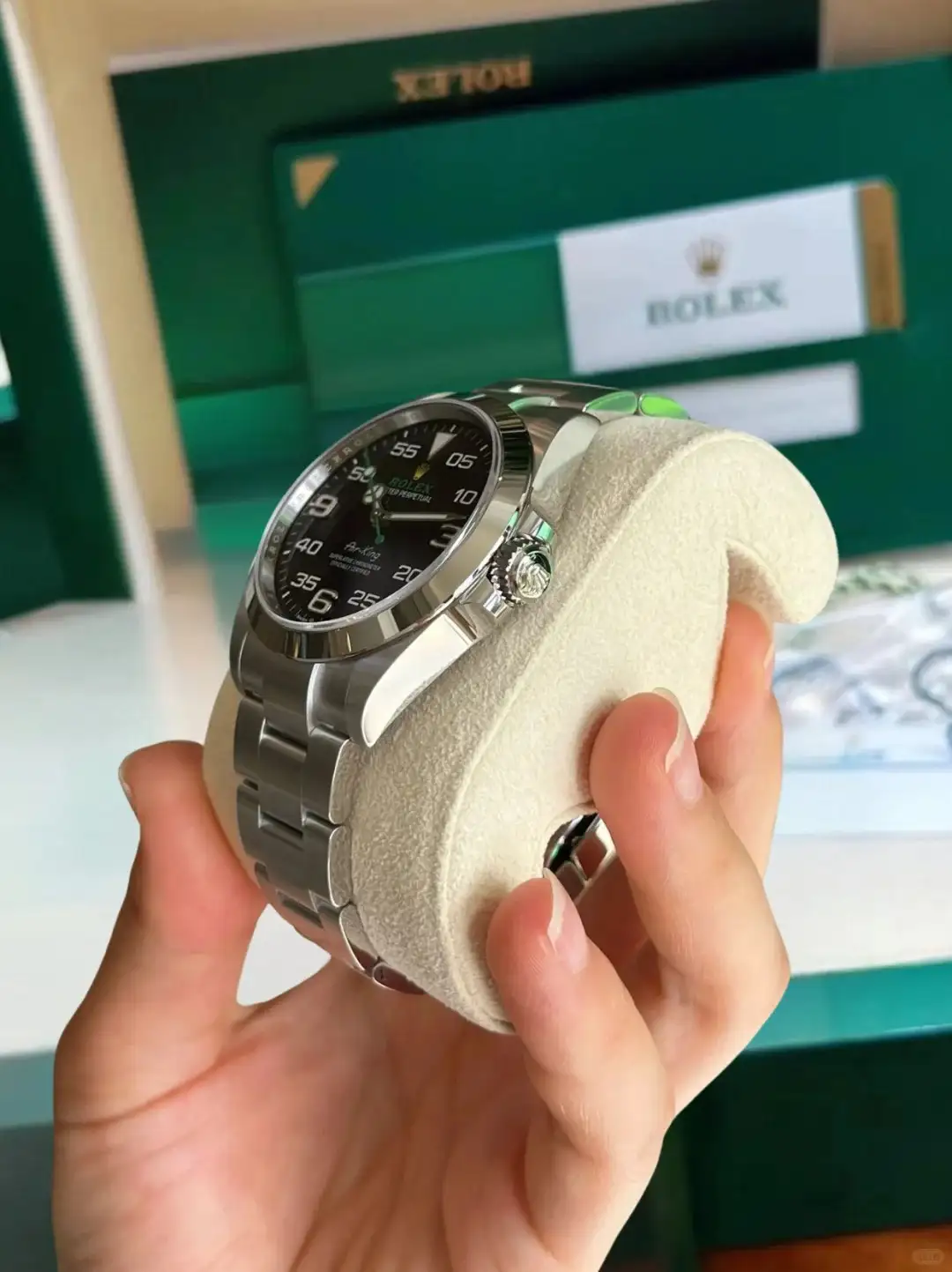 Rolex Air-King Oyster 40 mm Oystersteel 126900 - view 7