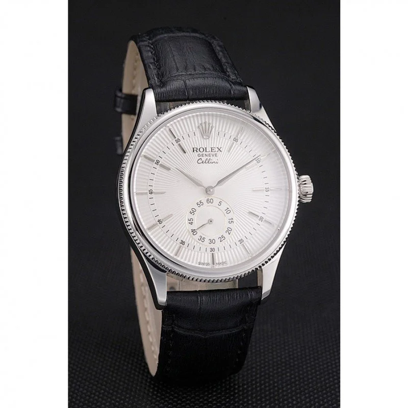 Superclone Rolex Cellini 38mm White Dial REP016811 - gallery