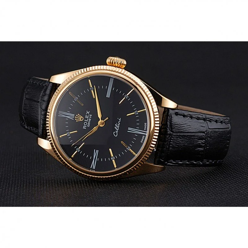 Rolex Cellini 40mm Black Dial 622832 - view 5