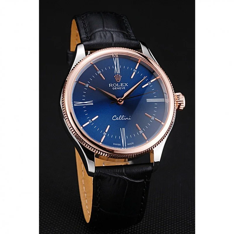 Rolex Cellini 40mm Blue Dial 622841 - view 4
