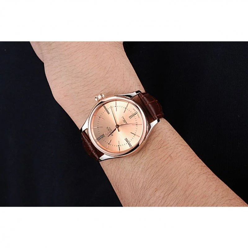 Rolex Cellini 40mm Orange Dial 622840 - view 11