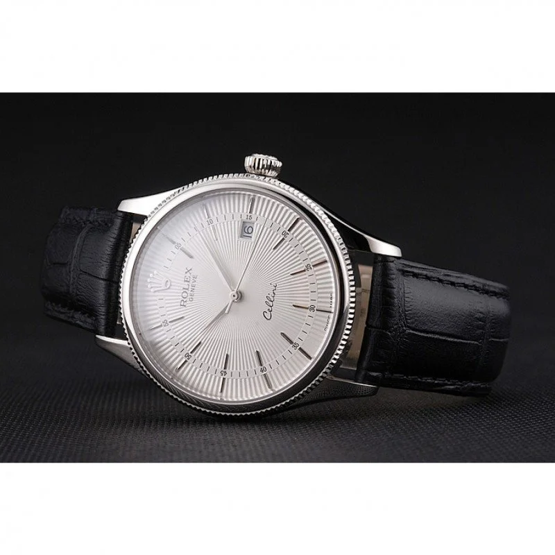 Superclone Rolex Cellini 38mm White Dial REP016802 - view 6