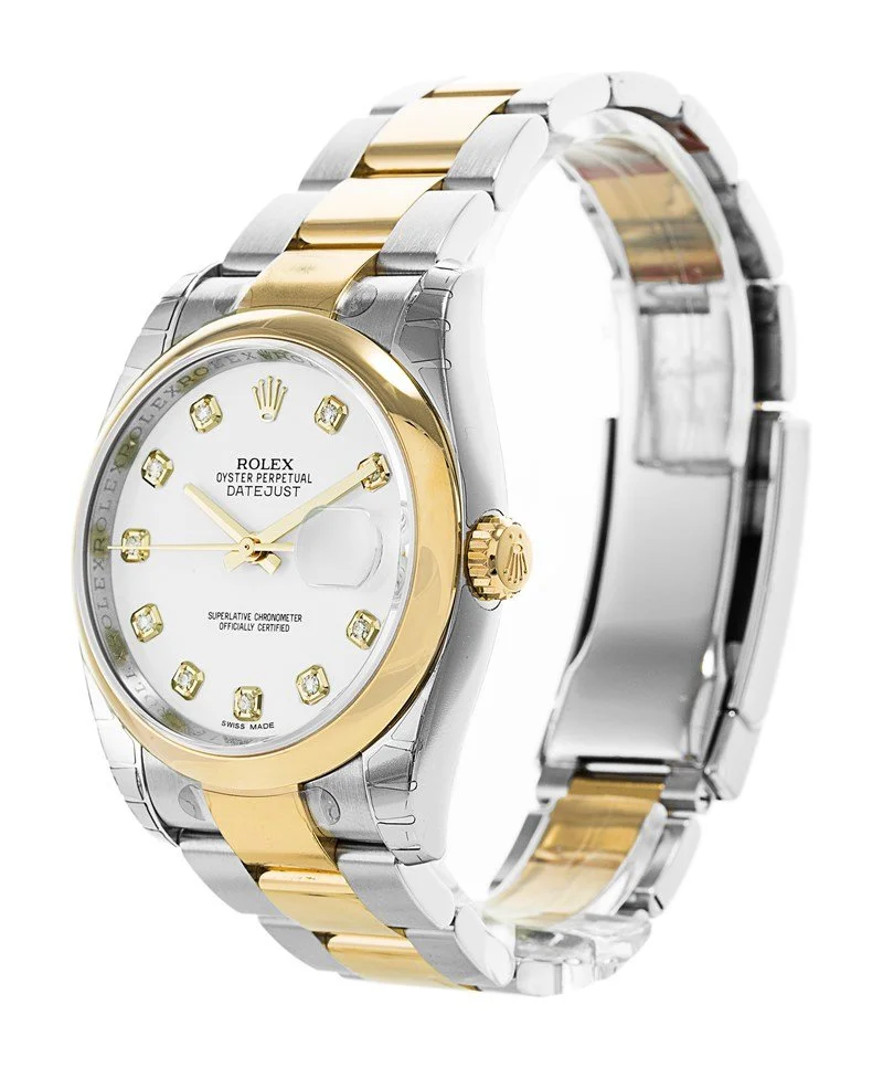 Rolex Datejust 36mm White Dial 116203 - gallery