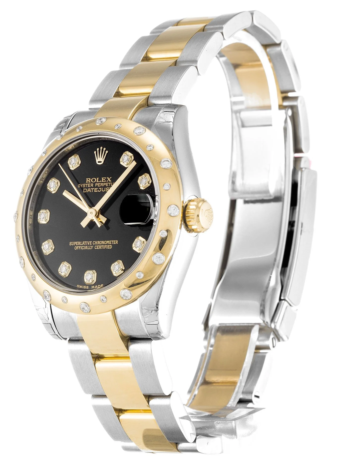 Rolex Datejust Mid-Size 31mm Black Dial 178343 - view 3