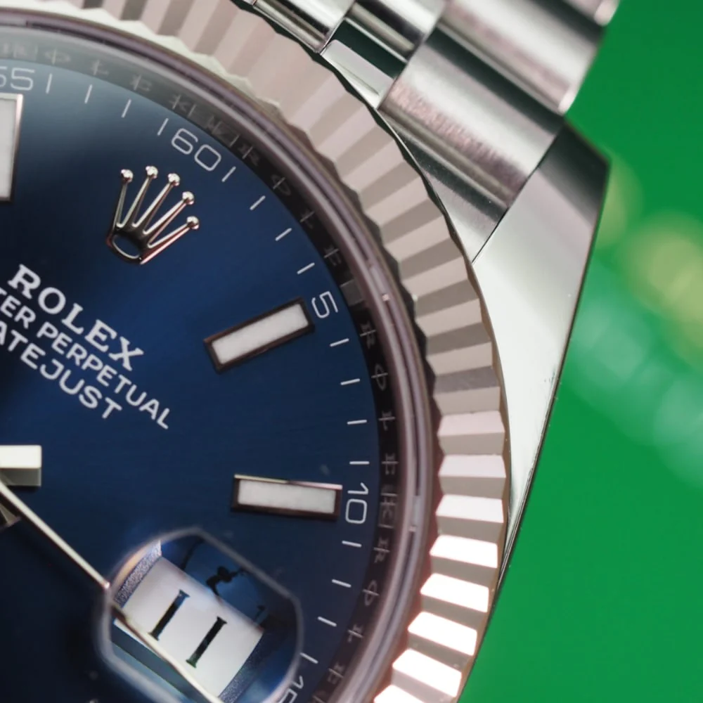 Rolex Datejust 41mm Blue Dial 126334 Jubilee - view 3