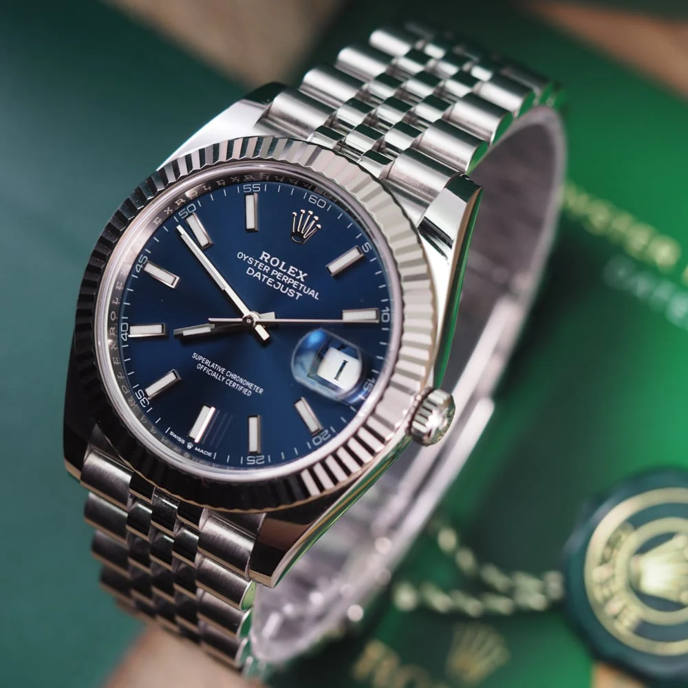 Rolex Datejust 41mm Blue Dial 126334 Jubilee - view 5