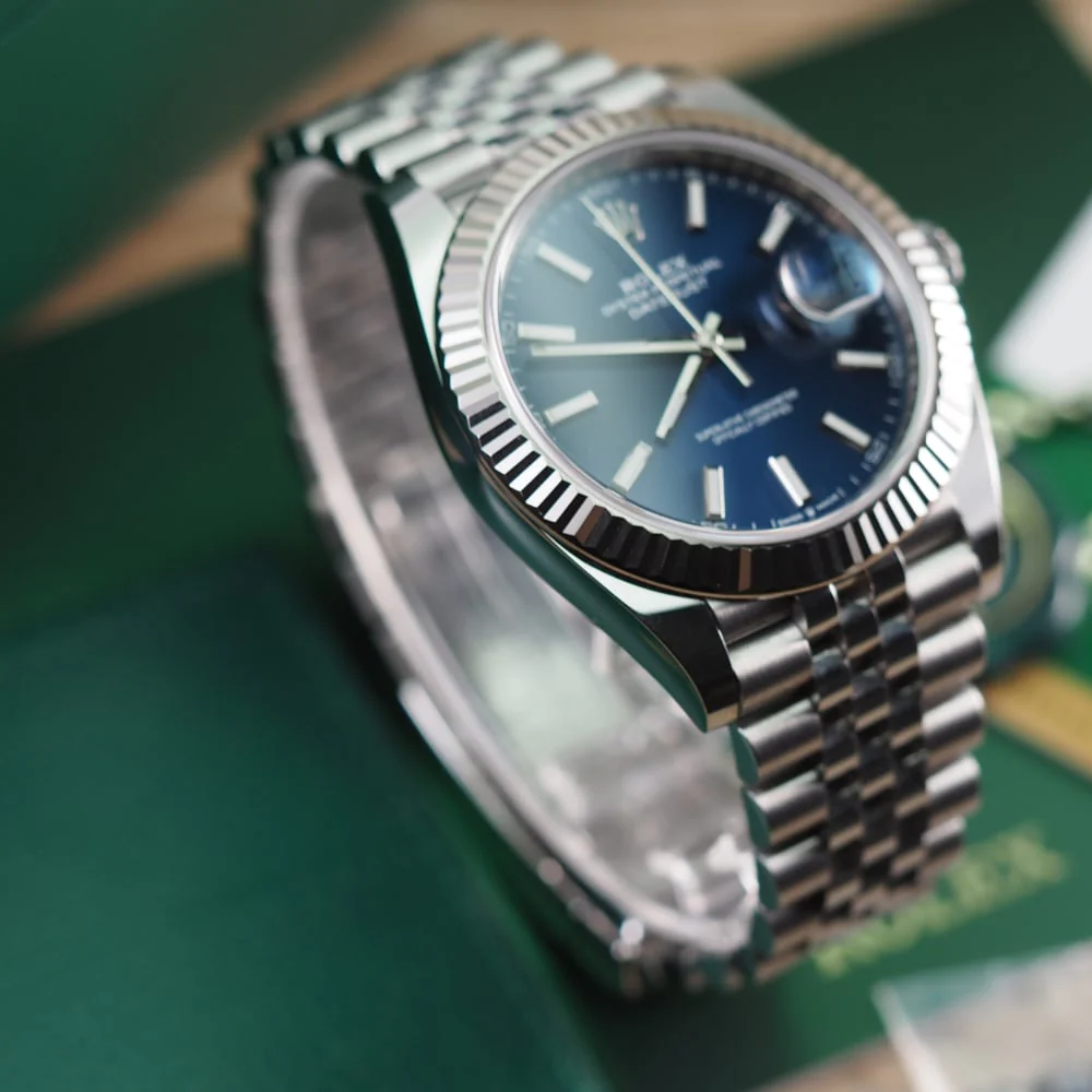 Rolex Datejust 41mm Blue Dial 126334 Jubilee - view 6