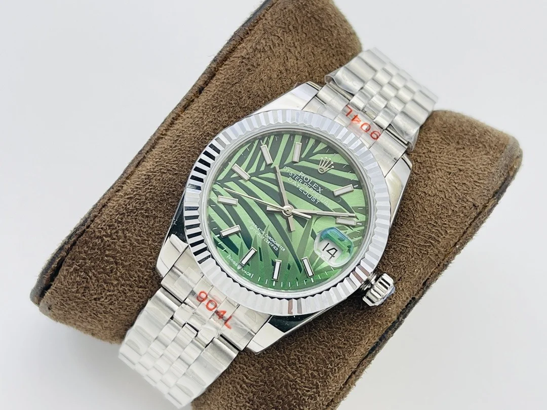Rolex Datejust 36mm Palm Motif Dial 126234-0047 - view 4