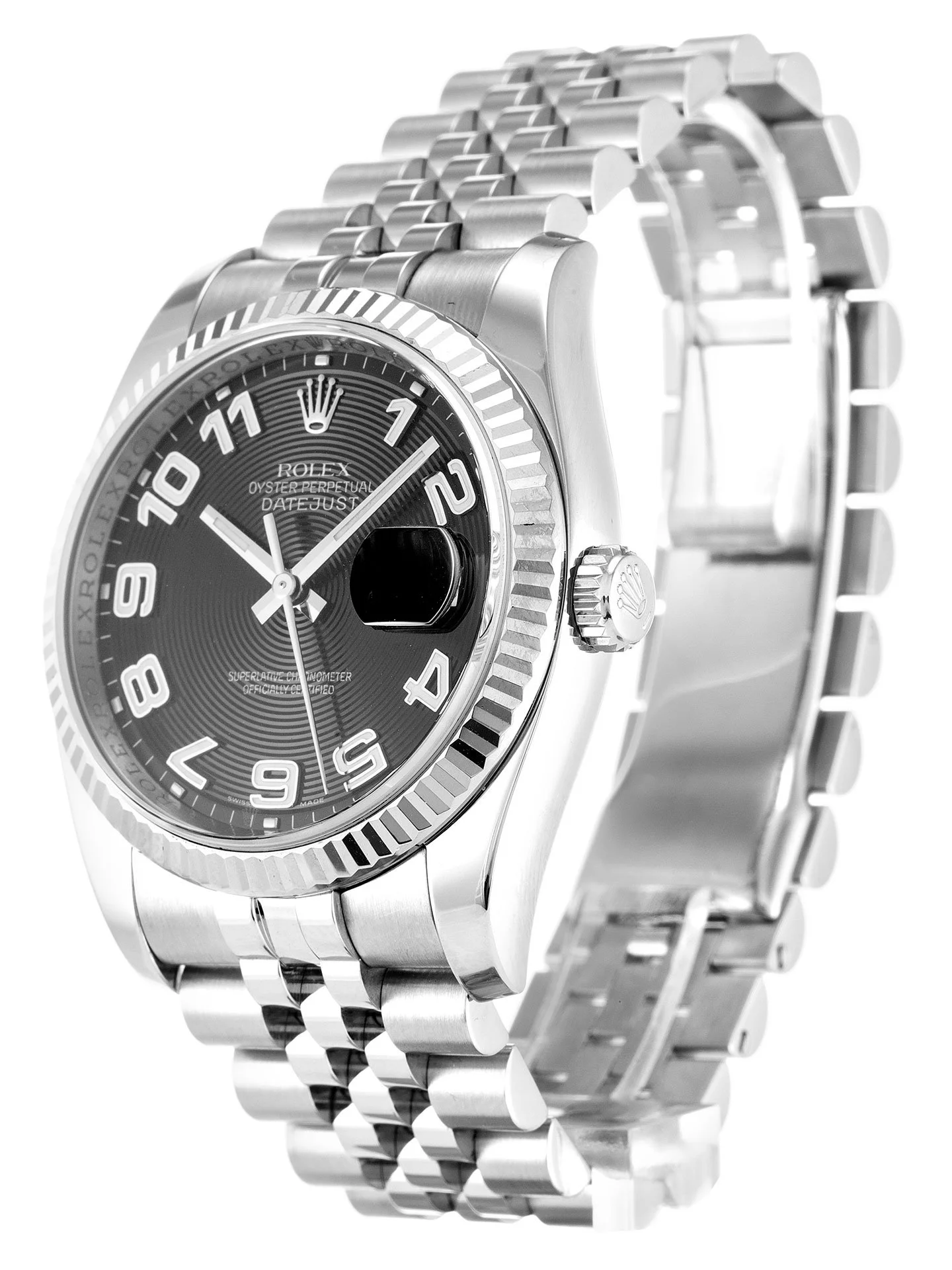 Rolex Datejust 36mm Black Dial 116234 - view 3
