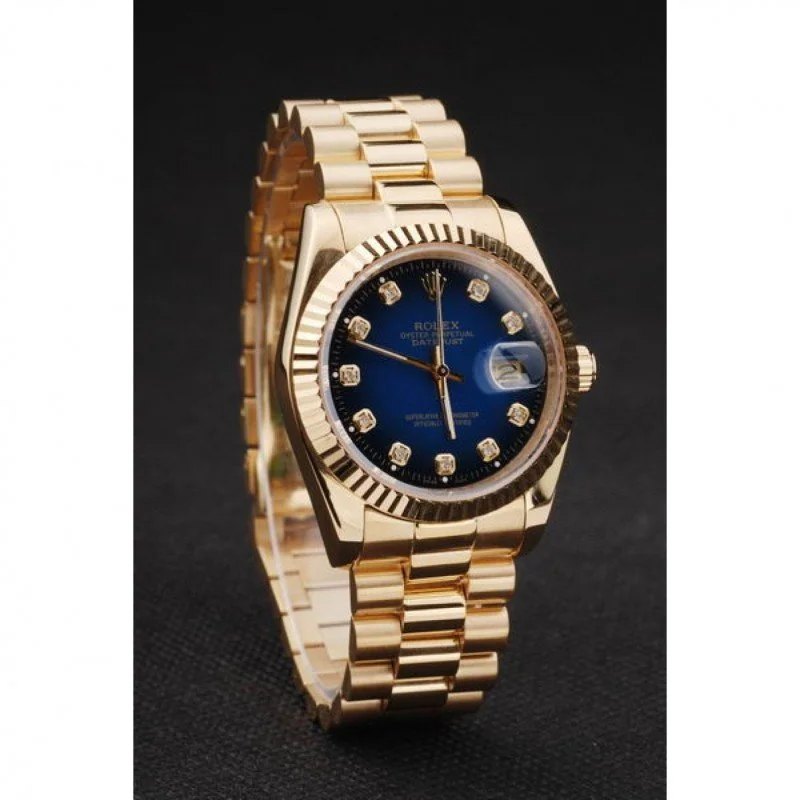 Superclone Rolex Datejust 36mm Blue Dial SRL71 - view 7