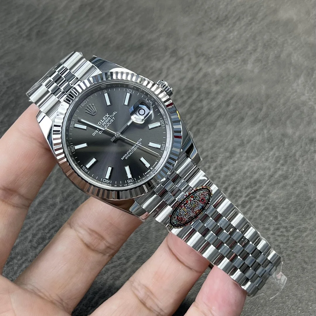 Superclone Rolex Datejust 41mm Rhodium Dial 126334 Jubilee - view 4