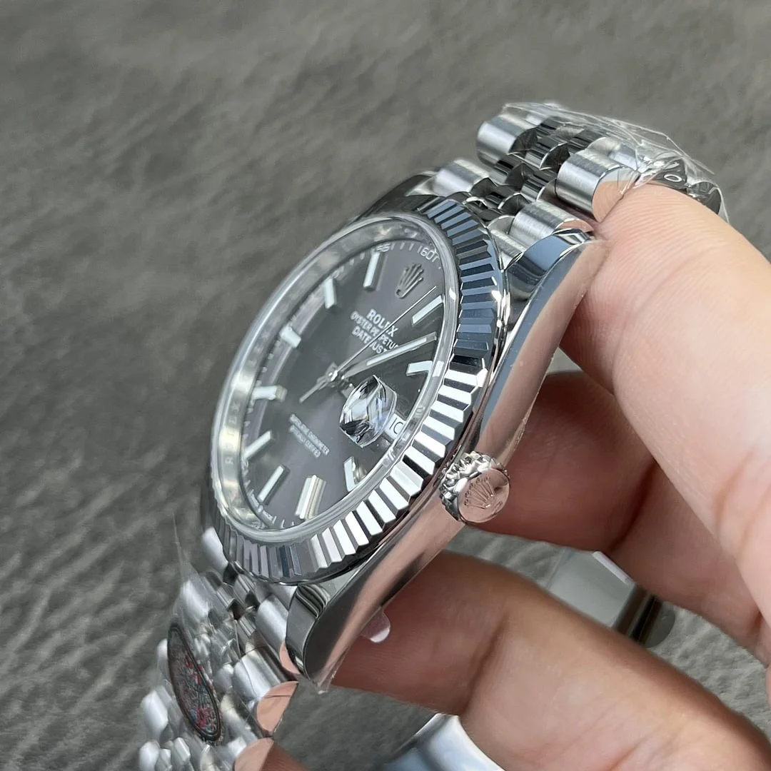 Superclone Rolex Datejust 41mm Rhodium Dial 126334 Jubilee - view 5
