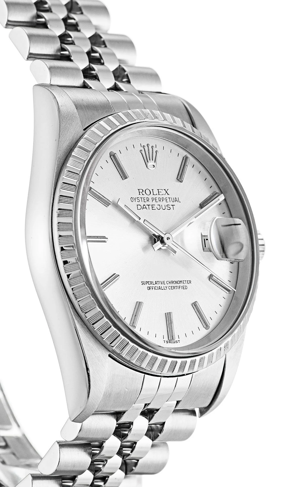 Rolex Datejust 36mm Silver Dial 16220 - view 4