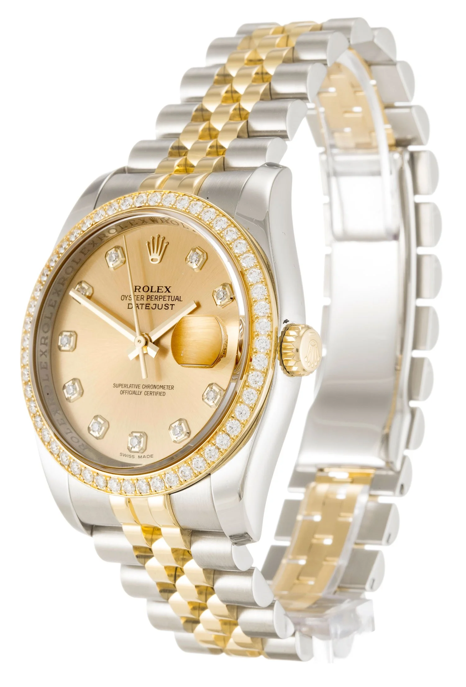Rolex Datejust 36mm Champagne Dial 116243 - view 3