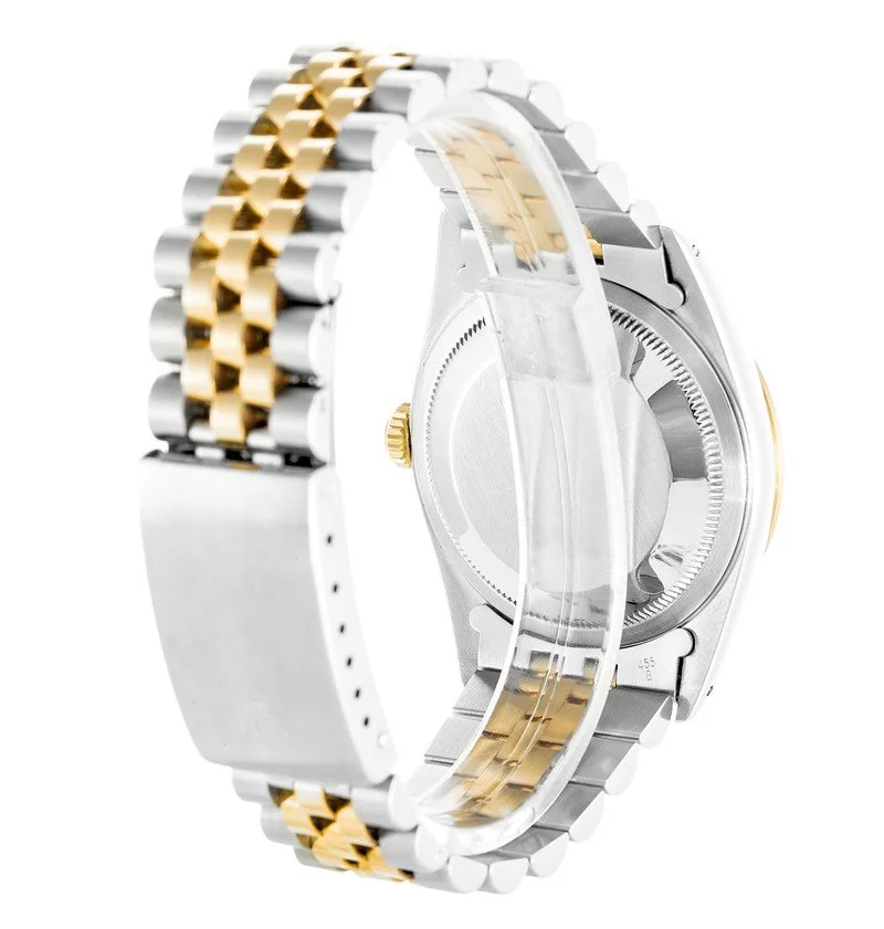 Rolex Datejust 36mm Gold Dial 16233 - view 4