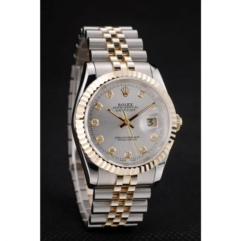 Superclone Rolex Datejust 36mm White Dial SRL10 - view 7