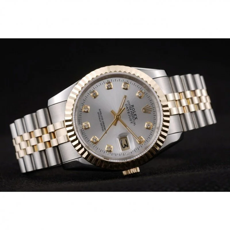 Superclone Rolex Datejust 36mm White Dial SRL10 - view 8