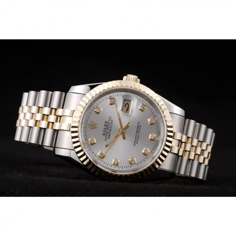 Superclone Rolex Datejust 36mm White Dial SRL10 - view 9