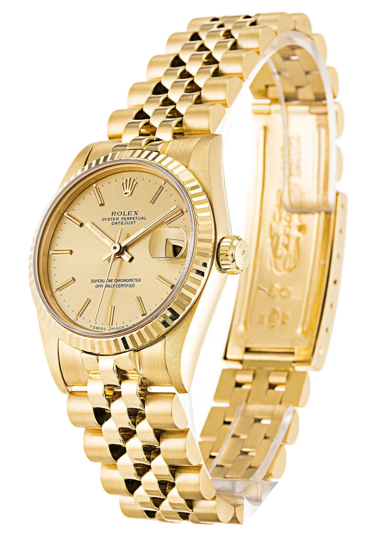 Rolex Datejust Mid-Size 31mm Champagne Dial 68278 - view 3
